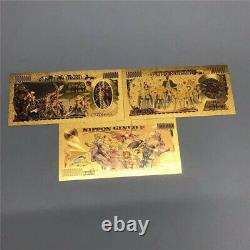 Anime Japan Saint Seiya Gold Yen Billet De Billet Commémoratif De Billets De Banque