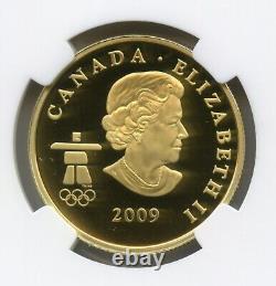 CANADA 2009 OLYMPIQUES PIECE D'OR DE 75 DOLLARS NGC PF69 ULTRA CAMEO - OLYMPIQUES - Élan