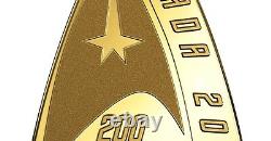 Canada 2016 200$ 50th Anniversary Star Trektm Delta Coin Pure Gold Proof Coin