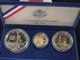 Coffret Comm&eacute;moratif Am&eacute;ricain De 3 Pi&egrave;ces De 1986 &ndash; Statue De La Libert&eacute; (5 $ En Or / 1 $ En Argent / Demi-dollar)