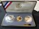 Coffret De 3 Pi&egrave;ces Comm&eacute;moratives Du Mont Rushmore De L&rsquo;us Mint, Comprenant 1/4 Oz D&rsquo;or Et 1 Oz D&rsquo;argent