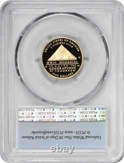 Commémoration de la plus grande génération 2024-W $5 en or PR70DCAM Première Frappe PCGS