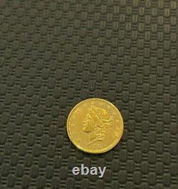 Commémorative U. S Gold Eagle Liberty 1886.999 Or 1/100oz Rare Bu