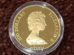 Constitution canadienne de 1982, pièce commémorative en or de 1/2 oz avec étui et certificat