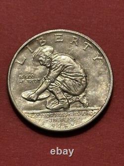 Demi-dollar commémoratif du jubilé de diamant de Californie de 1925 ! Tirage limité à 86 000