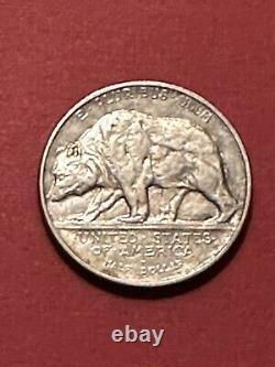Demi-dollar commémoratif du jubilé de diamant de Californie de 1925 ! Tirage limité à 86 000