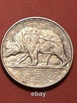 Demi-dollar commémoratif du jubilé de diamant de Californie de 1925 ! Tirage limité à 86 000