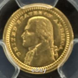 Dollar commémoratif en or MS64 de 1903, achat de LA, PCGS, CAC