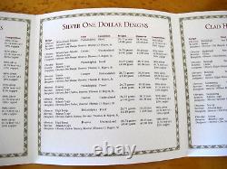 Ensemble commémoratif de 32 pièces en or et en argent des Jeux Olympiques d'Atlanta 1995-1996, avec boîte en bois et clé.