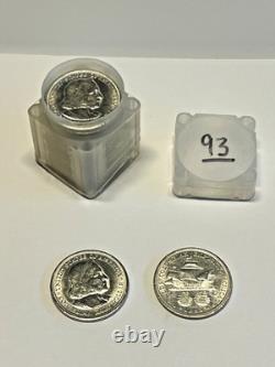 Ensemble de 20 pièces en argent commémoratives de 50 cents de l'Exposition colombienne de 1893