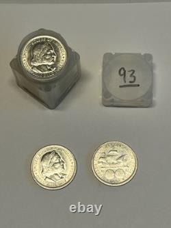 Ensemble de 20 pièces en argent commémoratives de 50 cents de l'Exposition colombienne de 1893