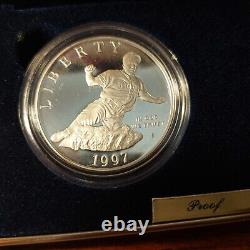 Ensemble de 2 pièces en or/argent pour le 50e anniversaire de Jackie Robinson 1997