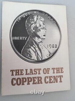Ensemble de 6 pièces commémoratives en or de 14 carats de 1909 à 1982 avec le mémorial Lincoln