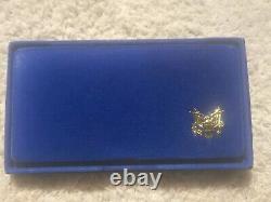 Ensemble de pièces Liberty des États-Unis de 1986 - Pièce en or de 5 $, pièce en argent de 1 $ et pièce en argent de 0,5 $ avec certificat d'authenticité et boîte