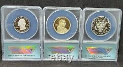 Ensemble de pièces à explorer et à découvrir 2019-S&D 7 pièces ANACS PR70 DCam / SP69 (G673)
