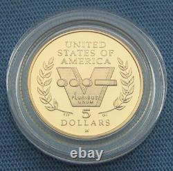 Ensemble de pièces commémoratives de la 50e anniversaire de la Seconde Guerre mondiale de 1991-1995 avec pièces en or de 5 $ et en argent de 1 $