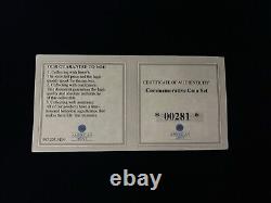 Ensemble de pièces commémoratives de la ruée vers l'or en Californie