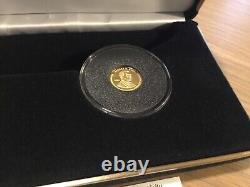 Ensemble de pièces en argent et or d'inauguration de George W. Bush 2001, boîte en feutre avec certificat d'authenticité, à voir.