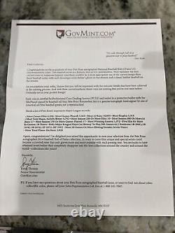 Ensemble de pièces en or et en argent du Hall of Fame du baseball 2014-W Pete Rose PCGS PR-70 DCAM