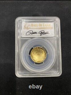Ensemble de pièces en or et en argent du Hall of Fame du baseball 2014-W Pete Rose PCGS PR-70 DCAM