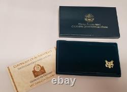 Ensemble de pièces en preuve de 3 pièces du quincentenaire de Christophe Colomb de la Monnaie des États-Unis de 1992 avec OGP et COA Ensemble de pièces en preuve de 3 pièces du quincentenaire de Christophe Colomb de la Monnaie des États-Unis de 1992 avec OGP et COA