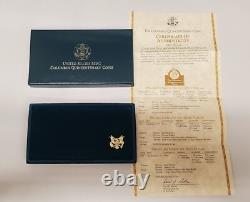 Ensemble de pièces en preuve de 3 pièces du quincentenaire de Christophe Colomb de la Monnaie des États-Unis de 1992 avec OGP et COA