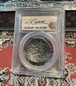 Ensemble en or et argent de la Hall of Fame du basketball 2020 PCGS 70 Premier Coup Kunz Sig