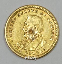 Exposition Lewis & Clark de 1905 1 $ en or commémoratif QUASI NON CIRCULÉ Mont retiré