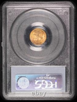 Exposition commémorative de l'achat de la Louisiane de 1903 PCGS MS-64 Dollar en or