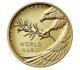 Fin De La Seconde Guerre Mondiale 75e Anniversaire 24 Karat Gold Coin 1/2 Oz. 20xg Poids