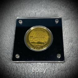 Göde Le Concorde Ensemble Complet de 6 Médailles en Or Massif 24k 0.999 Allemagne