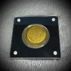 Göde Le Concorde Ensemble Complet de 6 Médailles en Or Massif 24k 0.999 Allemagne