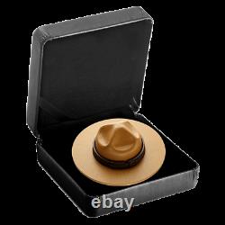 Grc Classic Mountie Hat 2020 $25 1,5 Oz Pure Silver Gilded Proof Coin Mrc