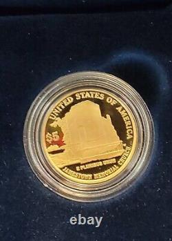 Jamestown 400th Anniversary Gold Coin Ogp & Coa 2007 Us Mint Commemorative