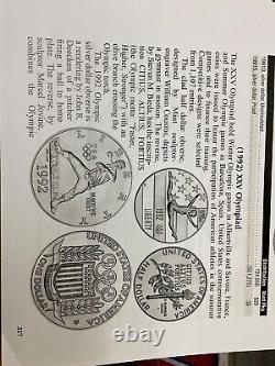 Jeu Olympiques XXV 1992 Ensemble commémoratif de 3 pièces en argent-or épreuve