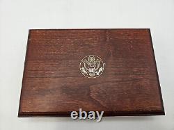 Jeu de 6 pièces commémoratives en or de 5 $/UNC des Jeux Olympiques de 1992, 1 $ en argent, 0,50 $.