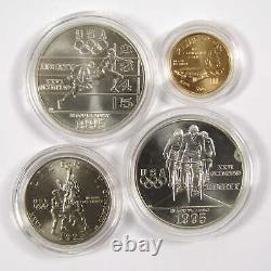 Jeux olympiques d'Atlanta 1996 - Ensemble commémoratif de 4 pièces de monnaie (Référence produit SKUCPC2960)
