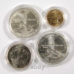 Jeux olympiques d'Atlanta 1996 - Ensemble commémoratif de 4 pièces de monnaie (Référence produit SKUCPC2960)