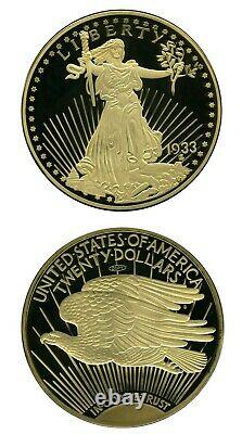 Jumbo 1933 Gold Double Eagle Valeur De La Pièce Commémorative 199,95 $