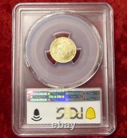 KM-492 U. S OR $10 Indien PCGS MS70 Libéria 1/10 oz TOP POP 1 de 8 FAIBLE MINTAGE