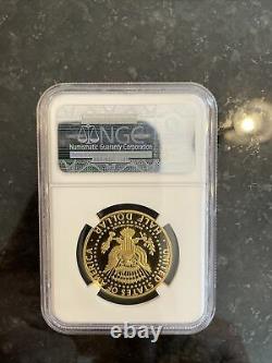 Kennedy 50e Anniv 1964-2014-w 50c High Relief Pf-70 Ultra Cameo 3/4oz Gold Coin