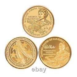 La collection complète des dollars américains Sacagawea - 59 pièces - DANBURY MINT en boîte