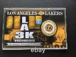 Los Angeles Lakers Commemorative Coin 3k Gagne. Or 24kt (voir Description)