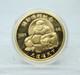 M&eacute;daille Comm&eacute;morative En Or 999 De 1/4 Oz Buda Chine 1989, &eacute;preuve, Sous Capsule