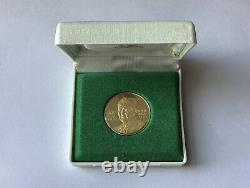 Médaille en or de Yougoslavie, 14 grammes, Président Josip Broz Tito, Marquée 900.