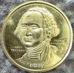 Médaille en or du bicentenaire de Washington – édition limitée en belle épreuve