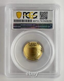 Monnaie américaine 5 $ Hall of Fame de basketball. Pièce d'or de 24187 oz 900 fin (PR70DCAM)