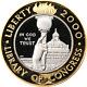 Monnaie Commémorative Bimetallique De 10 $ En épreuve De La Bibliothèque Du Congrès 2000-w Avec Ogp Et Coa