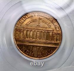 Monnaie commémorative en or de 1 $ McKinley de 1916, États-Unis, PCGS MS 63