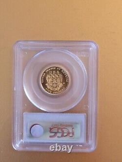 Monnaie commémorative en or de 5 $ des Jeux Olympiques de 1992 - PCGS MS70